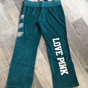Victoria Secret Phili Eagles sweatpants